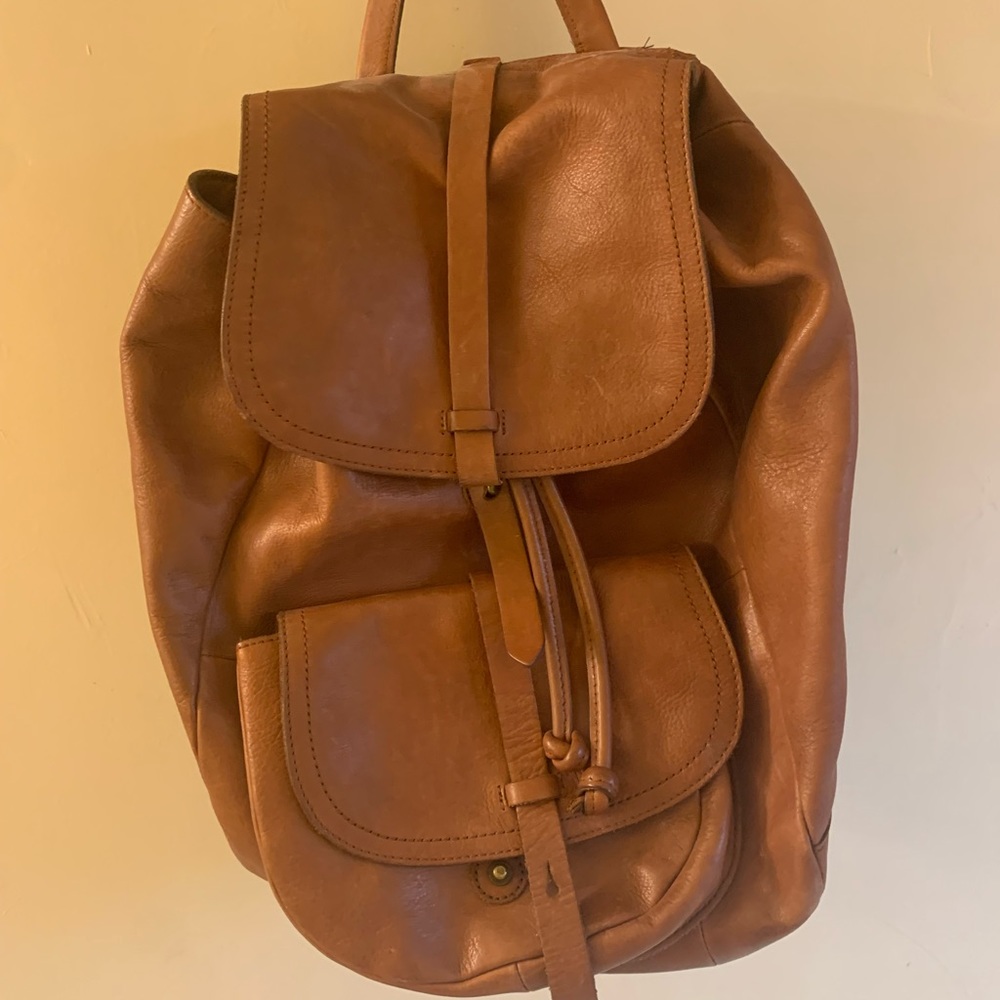 Leather Backpack